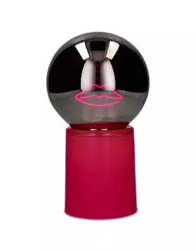 Gift Company LED-kule "LIPS" pink H21