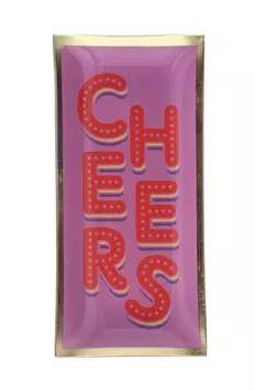 Gift Company Love-Plates cheers lilla 10x21