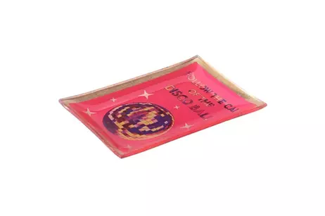 Gift Company Love-Plates discoball neonpink 10x14 (845-1153304013)