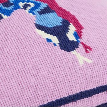 Jonathan Adler Snake Pute håndbrodert 30x50 (368-35209)