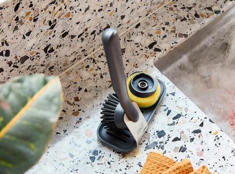 Joseph Joseph SinkTech Oppvaskbørste med stativ+svamp