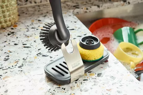 Joseph Joseph SinkTech Oppvaskbørste med stativ+svamp (655-60234230)