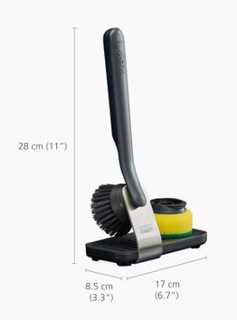 Joseph Joseph SinkTech Oppvaskbørste med stativ+svamp (655-60234230)