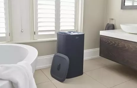 Joseph Joseph Tota-Duo Skittentøyskurv Sort 60L (655-46204354)