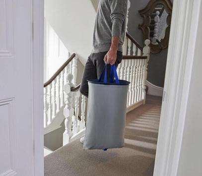 Joseph Joseph Tota-Duo Skittentøyskurv Sort 60L (655-46204354)