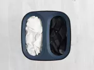 Joseph Joseph Tota-Duo Skittentøyskurv Sort 60L (655-46204354)