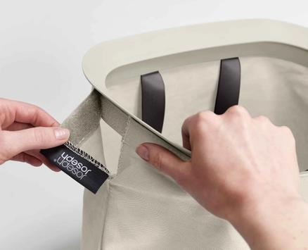 Joseph Joseph Tota-Duo Skittentøyskurv Beige 90L (655-60203523)