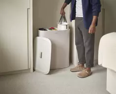 Joseph Joseph Tota-Trio Skittentøyskurv Beige 90L