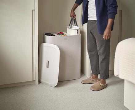 Joseph Joseph Tota-Trio Skittentøyskurv Beige 90L