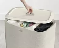 Joseph Joseph Tota-Trio Skittentøyskurv Beige 90L (655-60203524)