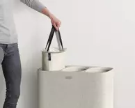 Joseph Joseph Tota-Trio Skittentøyskurv Beige 90L (655-60203524)