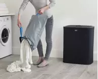 Joseph Joseph Tota-Trio Skittentøyskurv Sort 90L (655-60230466)