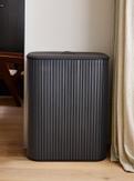 Joseph Joseph Tota-Luxe-Trio Skittentøyskurv Sort 90L (655-60234225)