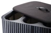 Joseph Joseph Tota-Luxe-Trio Skittentøyskurv Sort 90L (655-60234225)