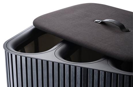 Joseph Joseph Tota-Luxe-Trio Skittentøyskurv Sort 90L (655-60234225)