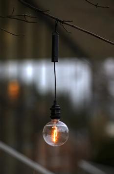 Konstsmide Lampe-LED med opphengskrok, oppladbar