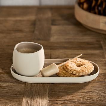 Riviera Maison Clement kopp-og-skål Flax