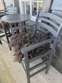 Armonía Barstol/ Hagestol Høy HDPE Sort (832-barstool)