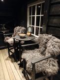 Armonía Barstol/ Hagestol Høy HDPE Sort (832-barstool)