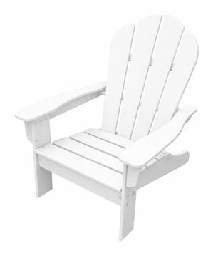 Armonía Adirondack Hagestol-Barn HDPE Hvit (832-TEA08-white)