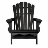 Armonía Adirondack stol HDPE svart (832-TEA05-black)