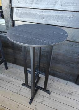 Armonía Møbelsett bord+stoler HDPE svart (1500046593S9845)