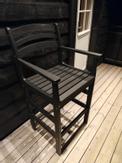 Armonía Møbelsett bord+stoler HDPE svart (1500046593S9845)