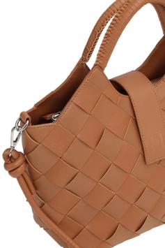 Ilse Jacobsen Veske Braided Cognac (807-CHIP14-250)