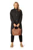 Ilse Jacobsen Veske Braided Cognac (807-CHIP14-250)