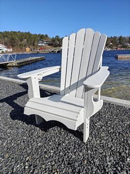 Armonía Adirondack stol HDPE hvit (832-TEA05-white)