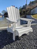Armonía Adirondack stol HDPE hvit (832-TEA05-white)