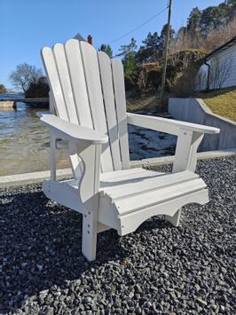 Armonía Adirondack stol HDPE hvit (832-TEA05-white)