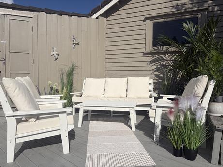 Armonía Hagesett med beige puter (1500046595S9845)