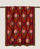 Frati Home Pledd Kokt-Ull RoseFlower Terracotta (368-8058754822845)