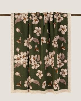 Frati Home Pledd Kokt-Ull Magnolia Grønn_150x190 (368-8058754822982)