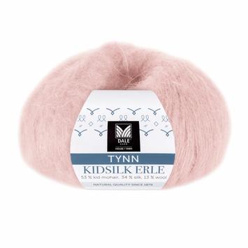 Dale Garn Tynn Kidsilk Erle Lys-Rosa 4057,  25g (773-232-4057)