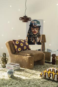 By-Boo Pute Sunflare brun 40x60 (846-250446)