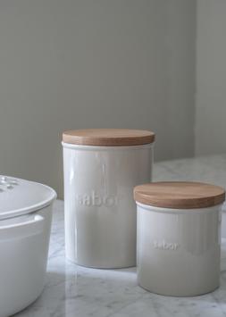 Sabor Oppbevaringskrukke Beige