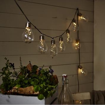 Star Trading Glow Lysslynge solcelle 10-LED