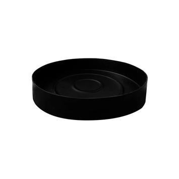 Espegard Vannspeil Sort plast Ø70 (340-2617)