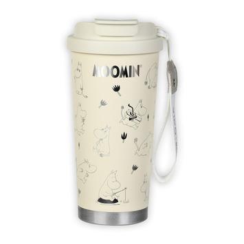 Mummi Termokopp Take-Away Mummitrollet Hvit_580ml (489-MM37463)