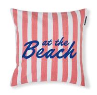 Lexington Putetrekk Printed-Stripe Rosa 50x50