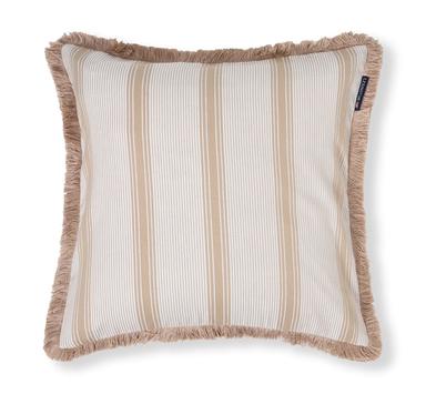 Lexington Putetrekk Striped-Frige Beige 50x50 (588-12624107-2600)
