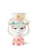 Bjørn Wiinblad Lady-With-Hat Vase rosa H20,5 (521-56567)