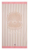 Lexington Strandhåndkle Summer Beige/Rosa 100x180