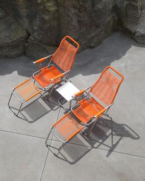 Fiam Spaghetti Stol PVC Oransje 084 AR (424-100729)
