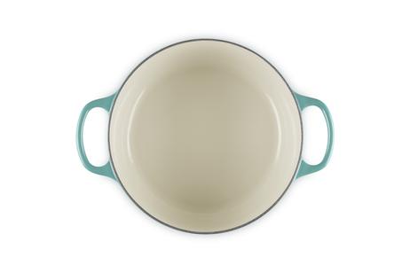 Le Creuset Støpejernsgryte Signature 4, 2L Bleu-Riviera (796-21177240994450)