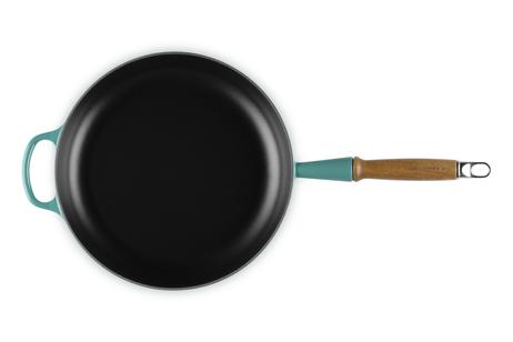 Le Creuset Støpejernspanne Signature Ø28 Bleu-Riviera (796-20258280990422)