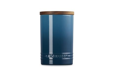 Le Creuset Oppbevaringskrukke Signature 770ml Deep-Teal (796-70819776420099)