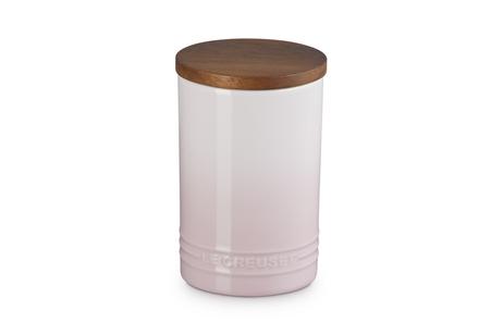 Le Creuset Oppbevaringskrukke Signature 770ml Shell-Pink (796-70819777770099)